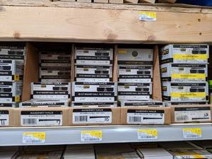 lot 2429 image: 49 LBS ProFit Masonry Heat Treated Nails  1-12 to 3-12