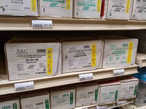 lot 2478 image: (6) Boxes B&C Offset Head Wire Weld Collation 28° Nails - Smooth Shank 3 and 3-14
