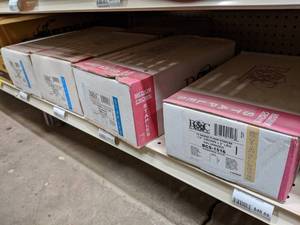 lot 2482 image: (4) Boxes B&C Medium Crown Gauge Staples 12 x 2, 12 x 1-12, 12 x 1-34