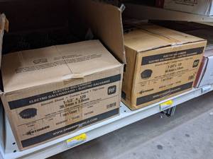 lot 2513 image: (2) Boxes Stinger Coil Electrogalvanized Smooth Shank Roofing Nails  1-12 and 1-34