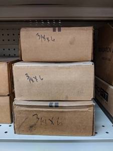 lot 2530 image: (3) Boxes 38 x 6 Anchor Bolts