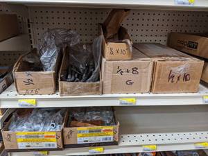 lot 2524 image: (7) Boxes 12 Anchor Bolts 6, 8, 10