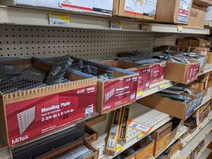 lot 2536 image: (6) Boxes of MiTek Mending  Nail Plates