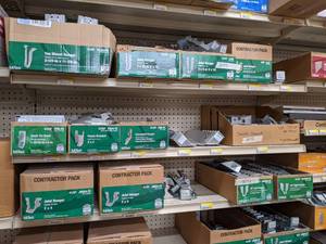 lot 2541 image: Large Inventory of Joist Hangers - 2x4, 2x6, 2x8, 2x10