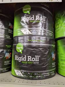 lot 2561 image: (2) Rolls Rigid Roll Ridge Vent 58784