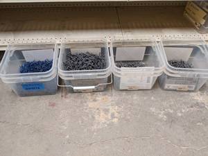 lot 2620 image: (3) Pails of Composite  Wood Deck Screws and (1) Pail of Tile Backer Screws (Durock)