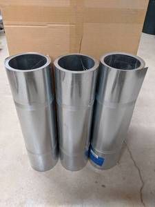 lot 2593 image: (3) 20 x 50 Rolls of Galvanized Valley Roof Flashing