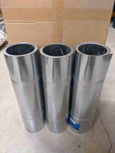 lot 2592 image: (3) 20 x 50 Rolls of Galvanized Valley Roof Flashing