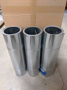 lot 2591 image: (3) 20 x 50 Rolls of Galvanized Valley Roof Flashing