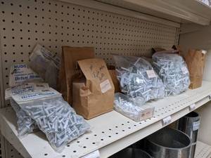 lot 2638 image: Inventory of Assorted Plastic Rivets