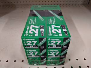lot 2666 image: (6) Packs of 100 RAMSET .27 Loads