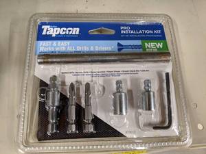 lot 2684 image: Tapcon Pro Installation Kit