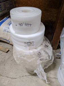 lot 2707 image: (5) Rolls R-Tite Sill Plate Gasket 7-12 x 100