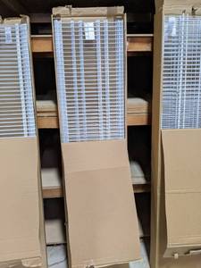 lot 2772 image: (6) ClosetMaid White Wire Rack Shelves 72 x 16