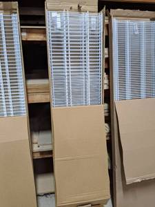 lot 2771 image: (6) ClosetMaid White Wire Rack Shelves 72 x 16