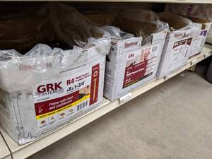 lot 2659 image: (4) Bulk Boxes of GRK Multi-Purpose Screws  5-58 to 1-34