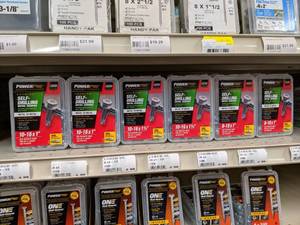 lot 2828 image: (12) Packages Hillman PowerPro Self-Drilling Metal to Metal Screws 10-16 and 8-18