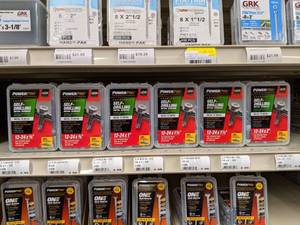 lot 2829 image: (12) Packages Hillman PowerPro Self-Drilling Metal to Metal Screws 12-24