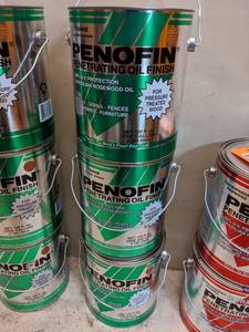 lot 3189 image: 3 Gallons Penofin Tahoe Sienna Brown Oil Based Stain