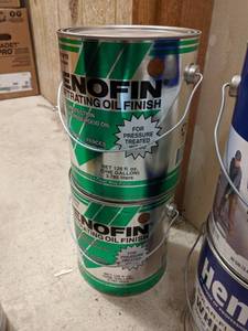 lot 3193 image: 2 Gallons Penofin Yosemite Rich Brown Oil Based Stain
