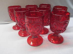 lot 37 image: Moon & Stars Water Goblets