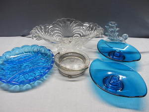 lot 143 image: Cambridge Glass, Candle Holders