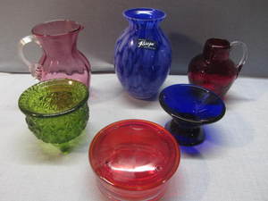 lot 180 image: Glass From Poland, Finland, Fenton