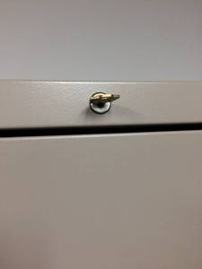lot 9 image: MSRP $1000&nbspHON 800 Series Five-Drawer Lateral File LetterLegal CABINET-&nbspHeavy-duty Steel Ball-bearing Drawer Suspensions Operate Easily & Quietly - EXCELLENT CONDITION 
