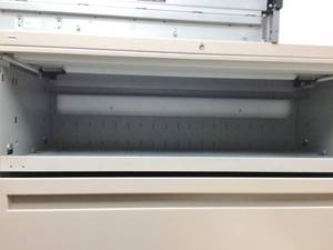 lot 10 image: MSRP $1000&nbspHON 800 Series Five-Drawer Lateral File LetterLegal CABINET-&nbspHeavy-duty Steel Ball-bearing Drawer Suspensions Operate Easily & Quietly - EXCELLENT CONDITION 