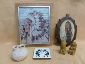 lot 57 image: Native American Themed