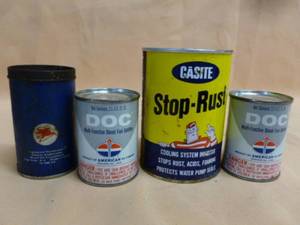 lot 62 image: Vintage Oil Cans