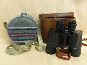 lot 80 image: Vintage Binoculars