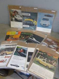 lot 98 image: Vintage Advertisement Pictures