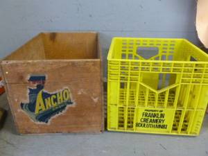 lot 191 image: Vintage Wooden Box