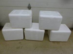 lot 199 image: Styrofoam Coolers