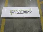 lot 190 image: Cap A Tread Stanhope Hickory 47 in. Length x 12-18 in. Deep x 1-1116 in. Height Laminate to Cover Stairs 1 in. Thick 016071874