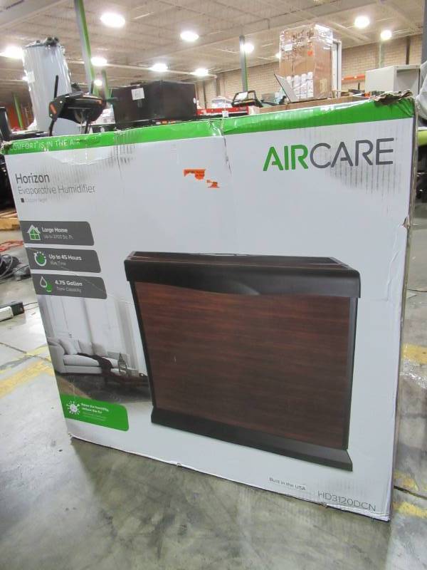 lot 214 image: AIRCARE Horizon 4.75-Gallon Console Evaporative Humidifier HD3120DCN