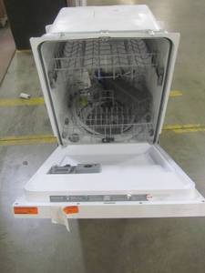 lot 42 image: Frigidaire 62-Decibel Built-In Dishwasher and Hard Food Disposer (White) (Common 24-in Actual 24-in) FBD2400KW