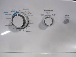 lot 23 image: GE 7.2-cu ft Gas Dryer (White) GTD33GASKWW