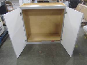 lot 61 image: Hampton Bay Assembled 30x32x12 in. Wall Kitchen Cabinet KW3030-SDV