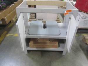 lot 62 image: Glacier Bay Spa 30 in. W x 18.75 in. D Bath Vanity - Cabinet Only - PPSPADVR30MY
