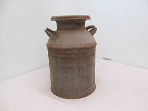 lot 62 image: vintage milk can