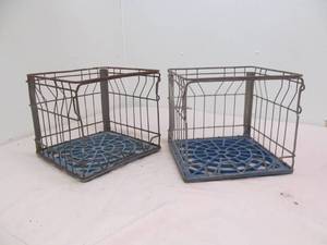 lot 78 image: Oak grove milk crates