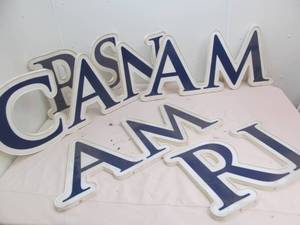 lot 79 image: Sign lettering