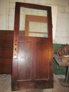 lot 108 image: vintage door