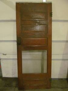 lot 110 image: vintage door