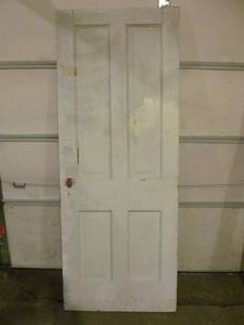 lot 111 image: vintage door