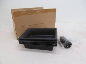 lot 158 image: plastic trays, holders