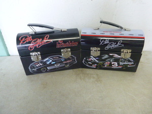 lot 20 image: 2 Dale Earnhardt Sr. Lunchboxes