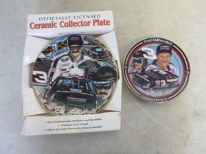 lot 64 image: 2 Dale Earnhardt Sr. Collector Plates